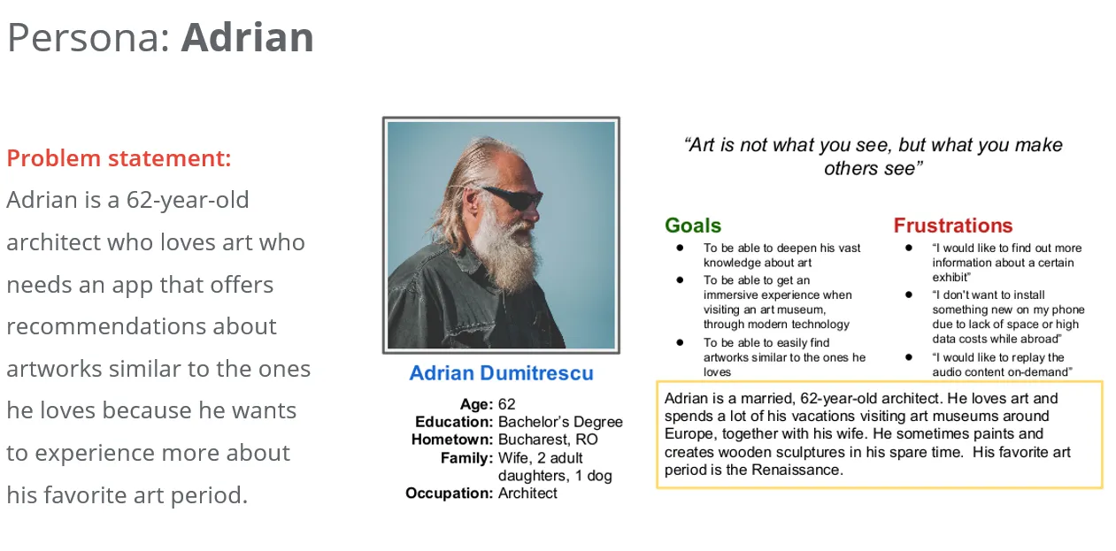 Persona: Adrian