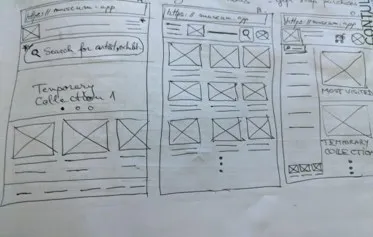Paper wireframes